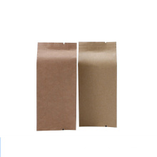 Custom Aluminum Foil Kraft Paper Food Mooncake Tea Four-side Sealing Paper Bag